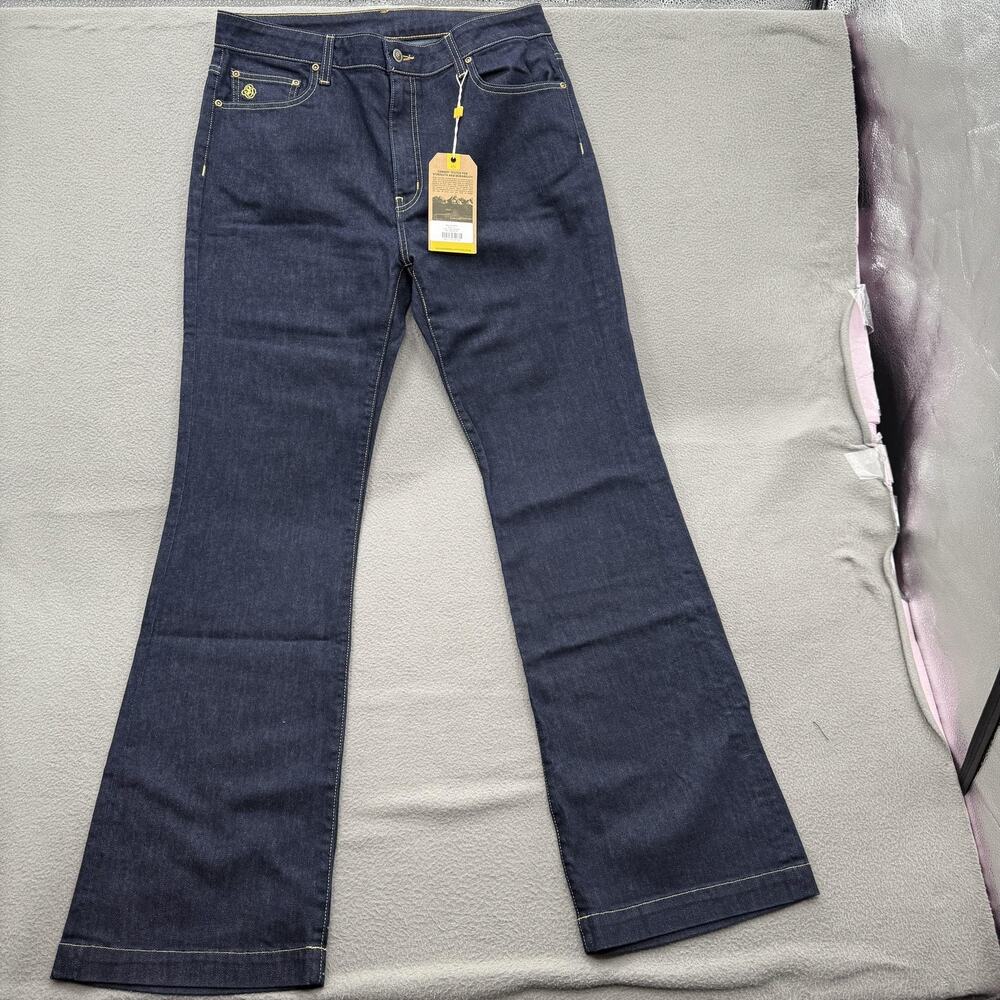 Schaefer‎ Outfitter Jeans Womens 31 Dark Indigo Dallas Bootcut Made USA